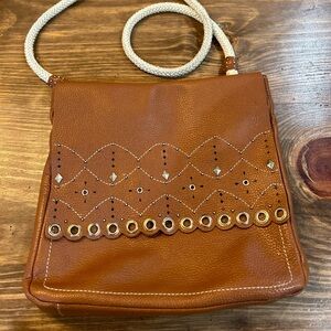 adrienne vittadini handbag leather